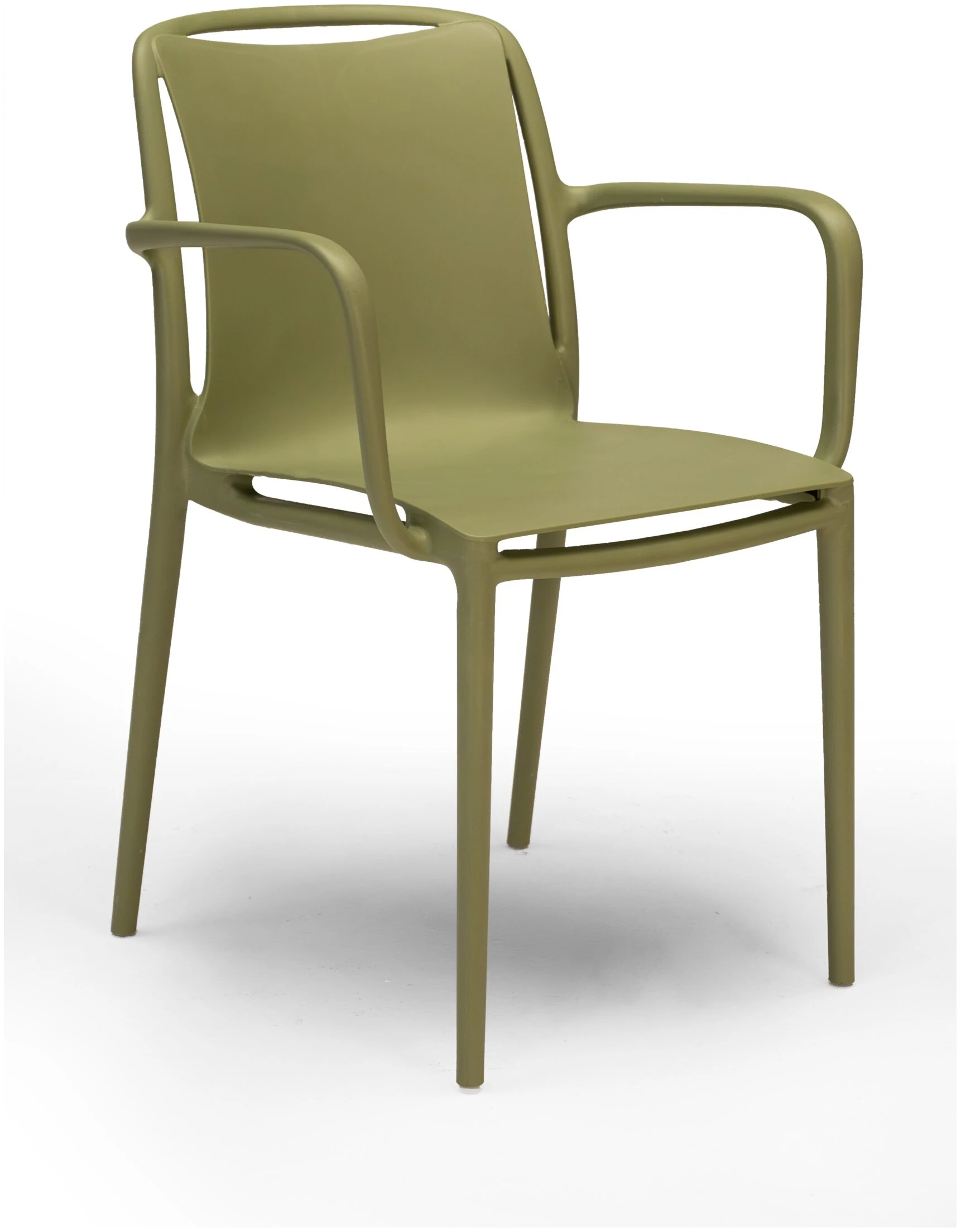 SILLA CON BRAZOS VELAIR COLOR VERDE OLIVA - 1