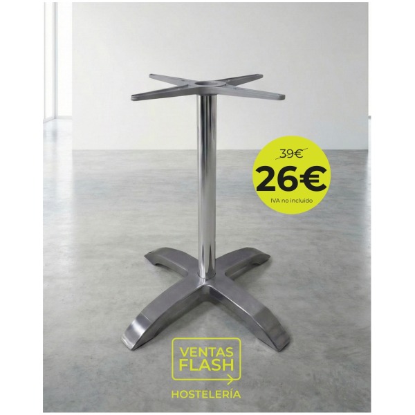 Pie de aluminio Horeca