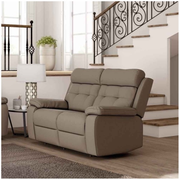 Sofá de 2 plazas fijo Turín