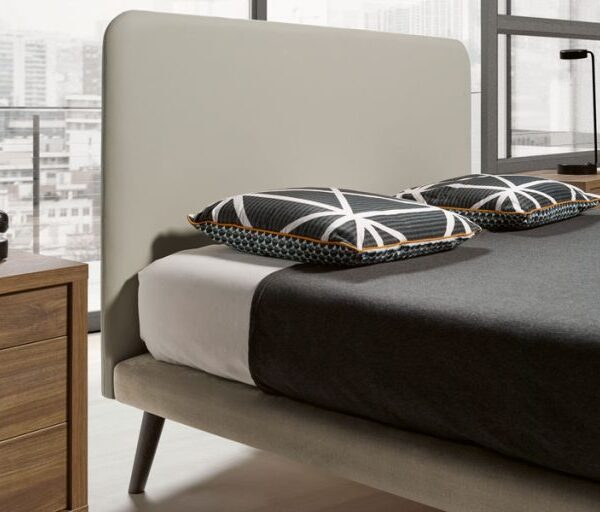 Cabecero tapizado Flat de diseño moderno para dormitorio