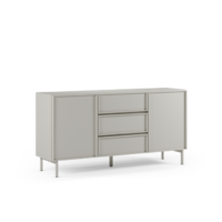 Aparador Brise de 160 cm con dos puertas y tres cajones