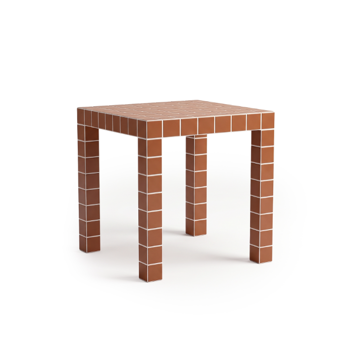 Mesa de centro Mosaico cuadrada de 45 cm